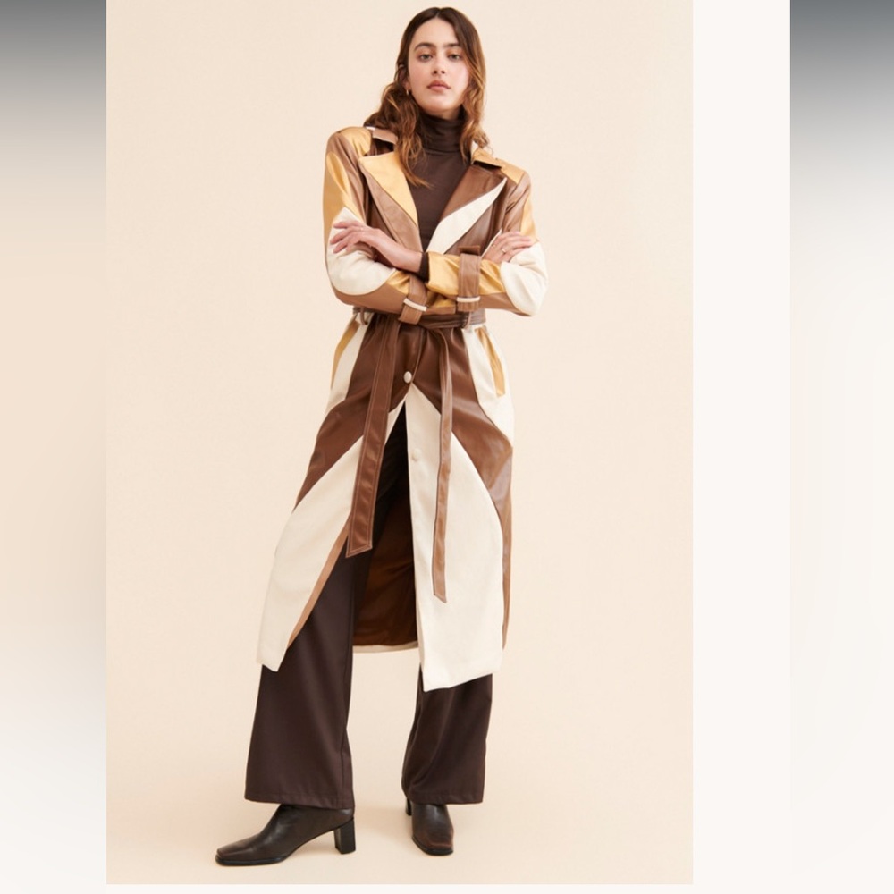 Colin LoCascio Francine Patched Trench Coat
Retail: $420
